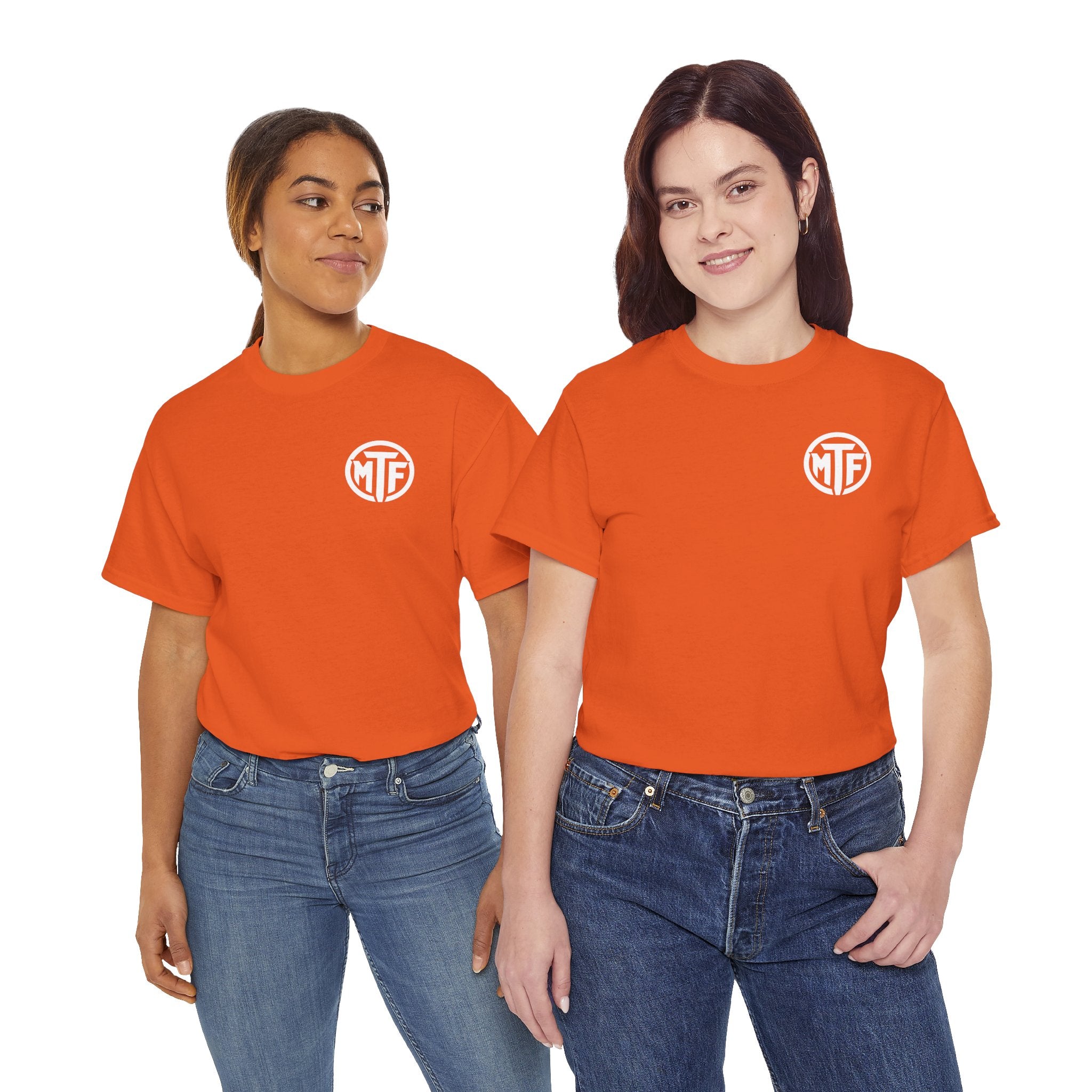 Moore Than Fitness Logo T‑Shirt — Gym Tee with MTF Emblem