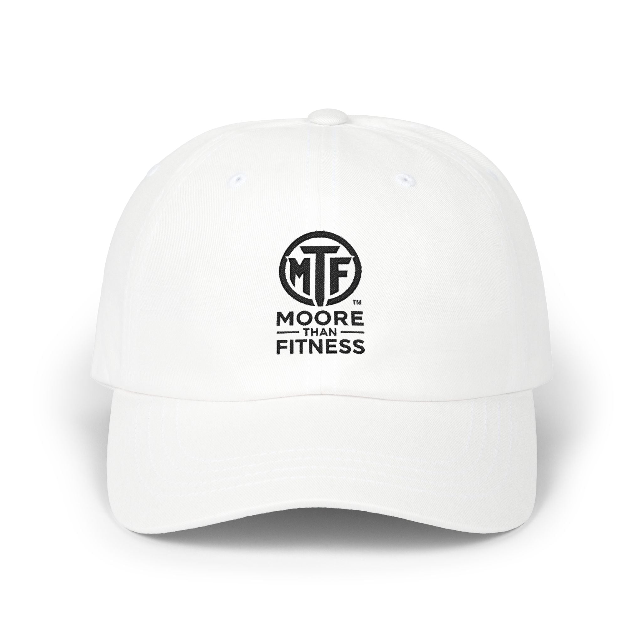 Moore Than Fitness Dad Cap – Embroidered MTF Logo Hat